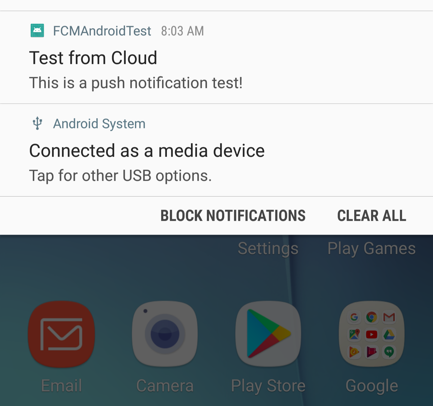 Building a React Native with Firebase Cloud Messaging (FMC) test app